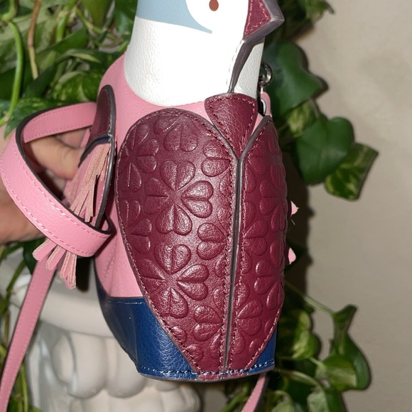 2 😍 Kate Spade Love Bird Novelty Crossbody Bag Rare Limited Leather Uniq… - Picture 13 of 17